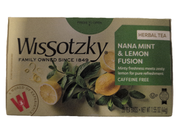 Wissotzky Tea Nana Lemon, 1.55oz