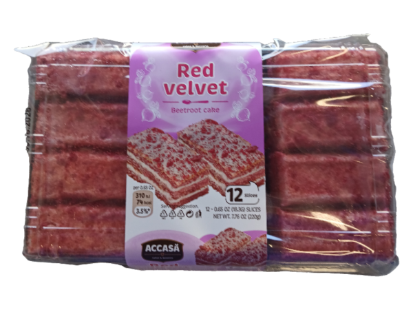 Accasa Cake Slices Red Velvet