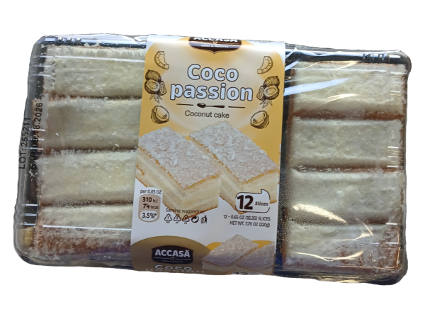 Accasa Cake Slices Coconut