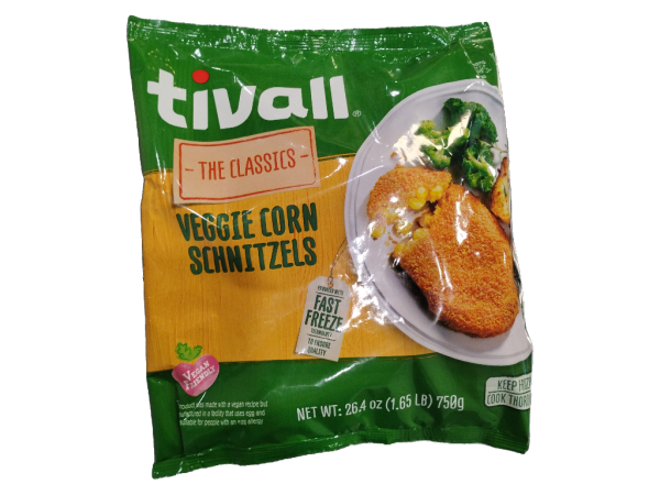 Tivall Veggie Corn Schnitzel, 26.5oz