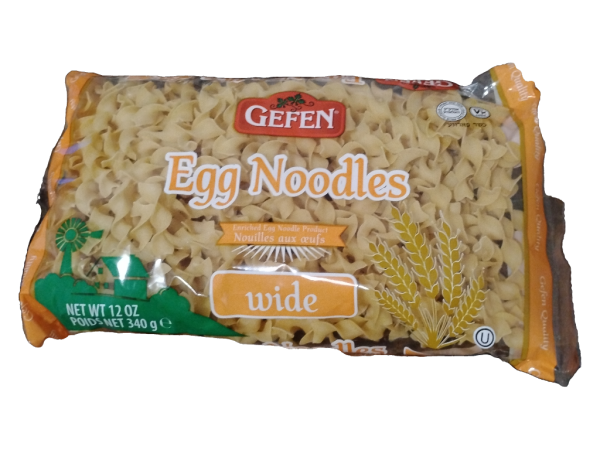 Gefen Egg Noodles Wide, 12oz