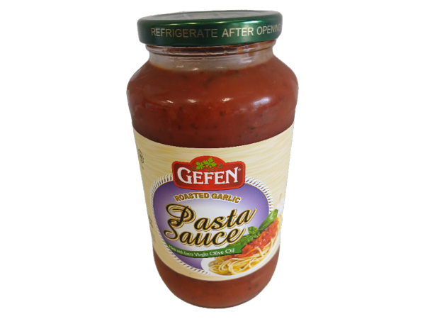 Gefen Pasta Sauce Roasted Garlic, 24oz