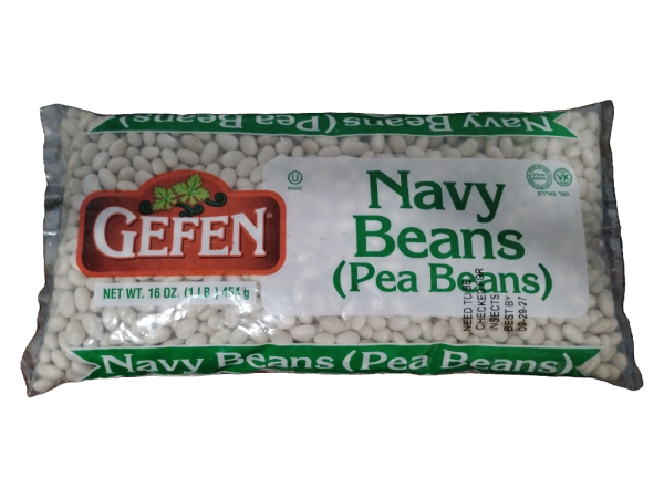 Gefen Navy Beans (Pea Beans), 16oz