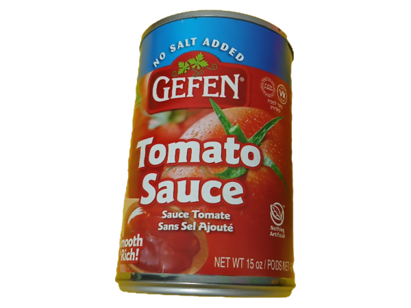 Gefen Tomato Sauce No Salt, 15oz