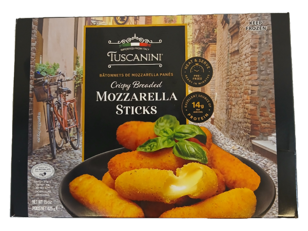 Tuscanini Mozzarella Sticks, 15oz