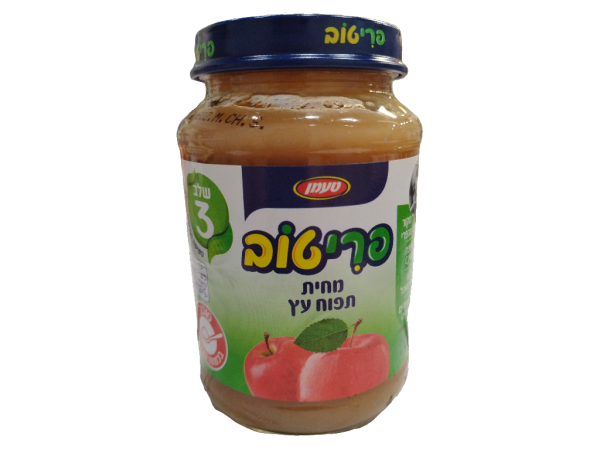 Pritov Apple No Sugar Added Puree Stage 3 Baby Food, 6.7oz