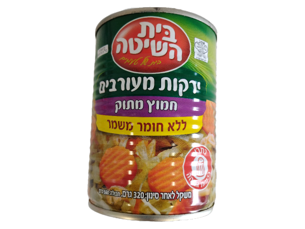 Beit Hashita Mixed Vegetables Sweet & Sour 11.2oz