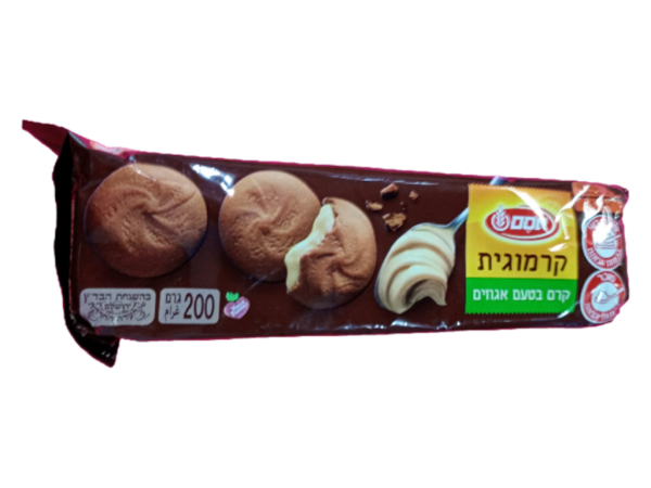 Osem Cremogit Chocolate With Hazelnut Cream Filling Cookies, 7oz