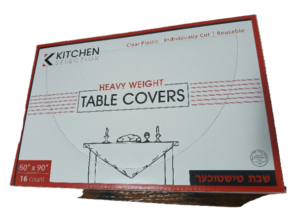 Kitchen Collection Table Covers 60 X 90, 16 ct