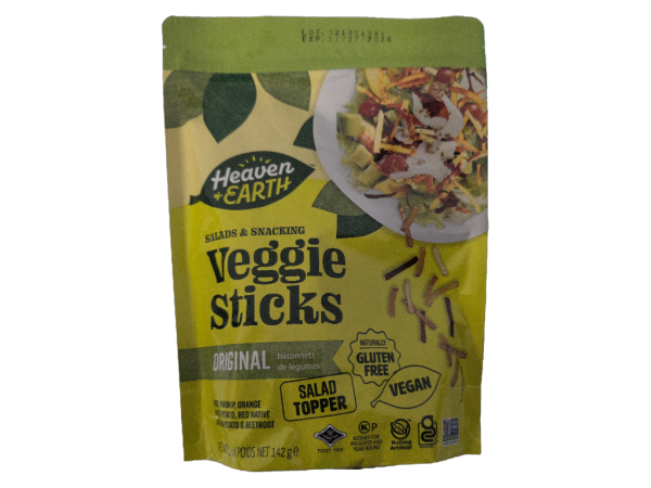 Heaven & Earth Veggie Sticks Salad Topper Kfp, 5oz