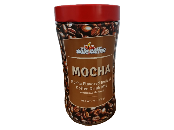 Elite Instant Coffee Mocha, 7oz