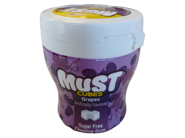 Elite Must Cubes Gum Greapes fl, 2oz