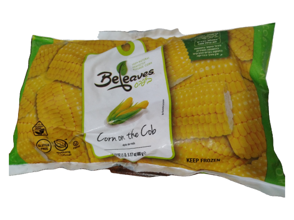 Beleaves Corn On The Cob, 21.17oz
