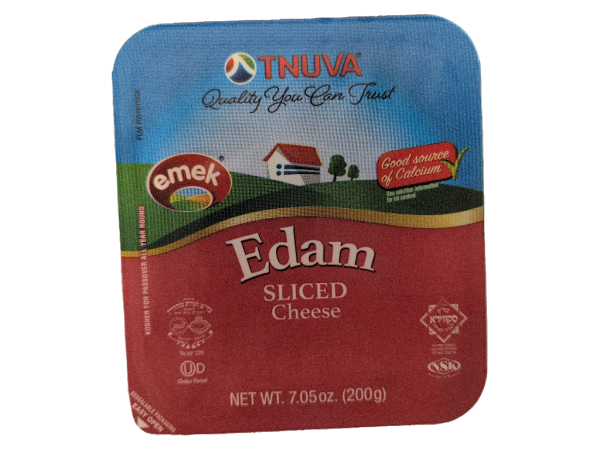 Tnuva Emek Edam Cheese Sliced, 7.05oz