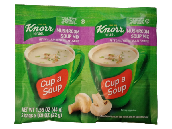 Knorr Mushroom Instant Soup Mix 2Pk, 1.69oz