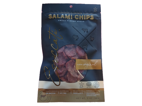 Essiccata Original Salami Chips, 2oz