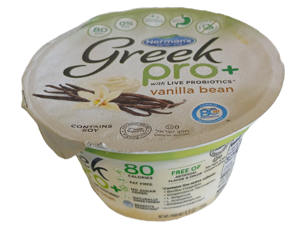 Norman's Greek Pro Vanilla Bean, 5.3oz