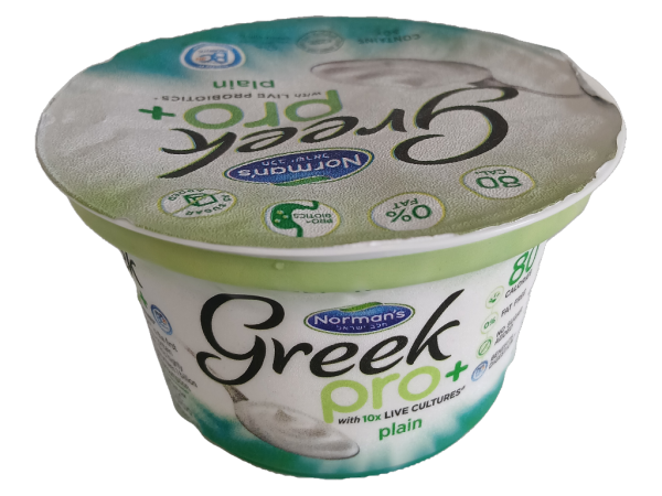 Norman's Greek Pro Plain Yogurt, 5.3oz