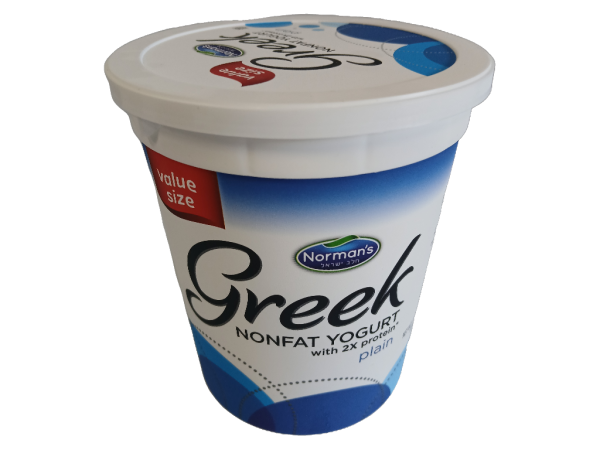 Norman's Nonfat Greek Yogurt Plain, 32oz
