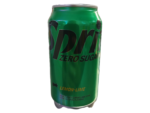 Sprite Zero Sugar Lemon Lime Soda Can, 12oz