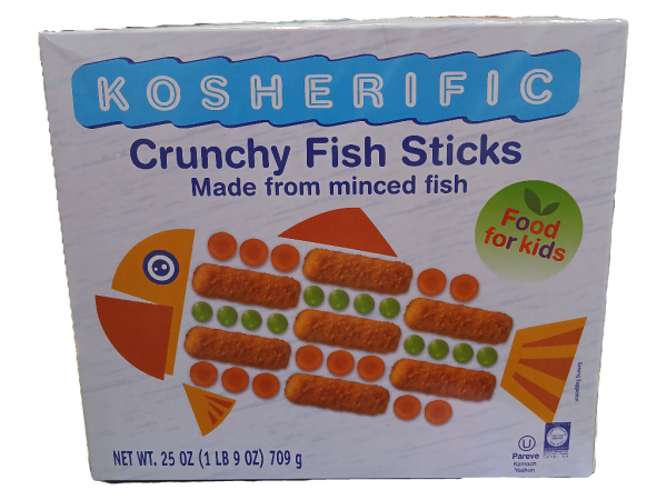 Kosherific Crunchy Fish Sticks, 25oz