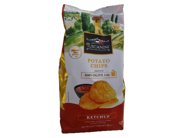 Tuscanini Chips Potato Ketchup 4.60oz Snack