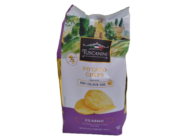 Tuscanini Chips Potato Classic 4.60oz