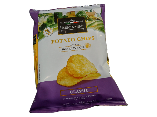 Tuscanini Chips Potato Classic Snack 1.1oz