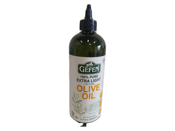 Geffen Oil Olive Extra Light Squeeze 21oz
