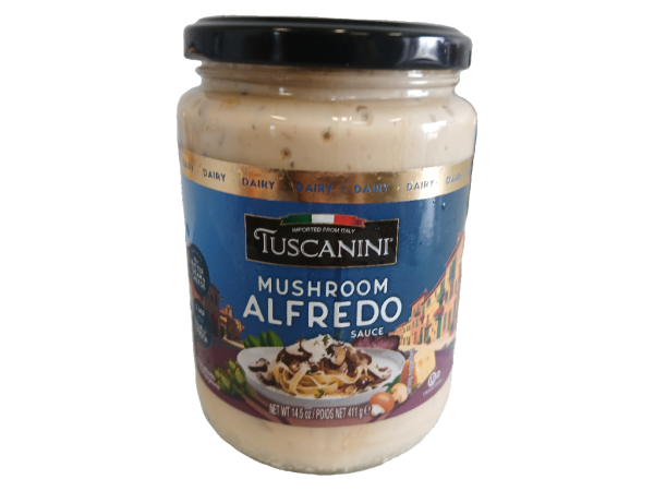 Tuscanini Sauce Mushroom Alfredo Dairy 14.5oz