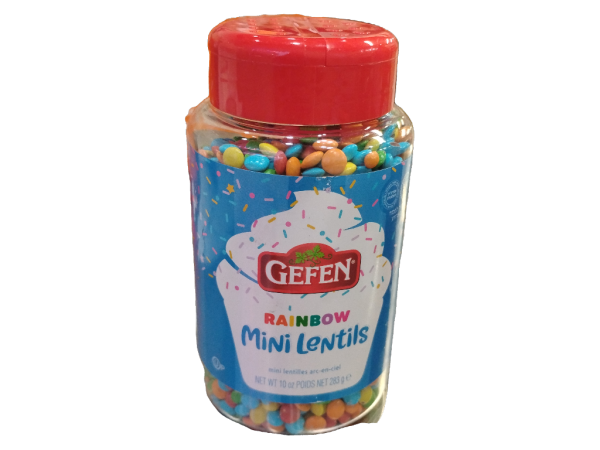 Gefen Rainbow Mini Lentils, 10oz