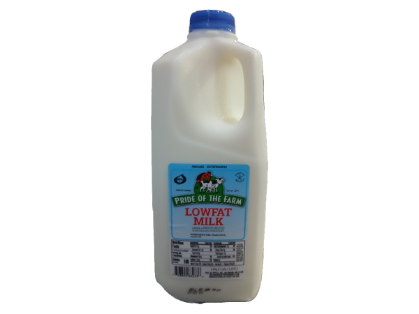 Pride Of The Farm Lowfat Milk, 64oz