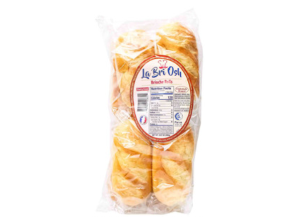 La Bri Osh Brioche Rolls 8ct 14x9.87oz