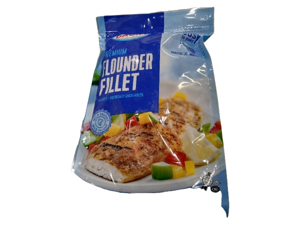 Dagim Flounder Fillets Iqf Bag, 14oz