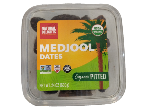 Natural Delights Organic Pitted Medjool Dates