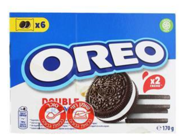 Oreo - Double Cream Sandwich Cookies Vanilla Flavor (6oz)