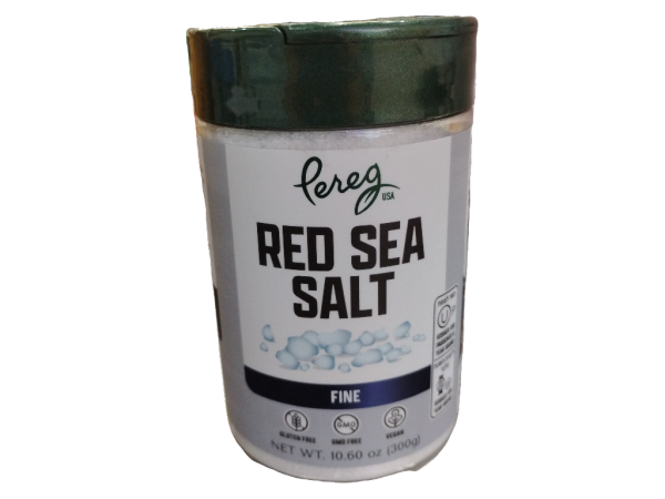 Pereg Red Sea Salt Fine Crystals, 10.6 Oz