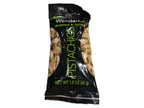 Wonderful Roasted Salted Pistachios, 1.5oz
