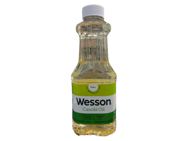 Wesson Canola Oil Pure, 24oz