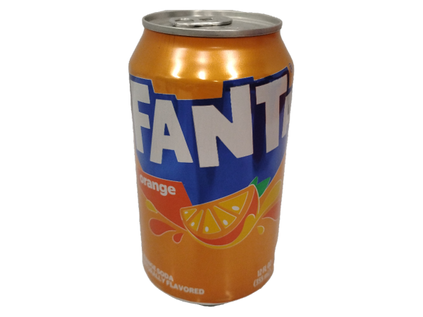 Fanta Flavored Orange Soda, 12oz