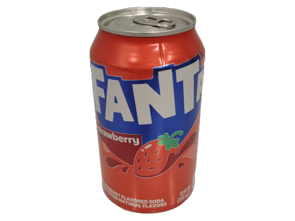 Fanta Strawberry Soda In Can, 12oz