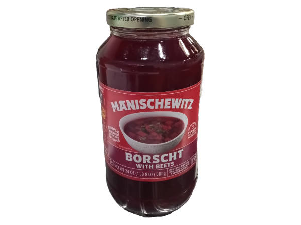 Borscht With Diced Beets 24oz Mani (P)