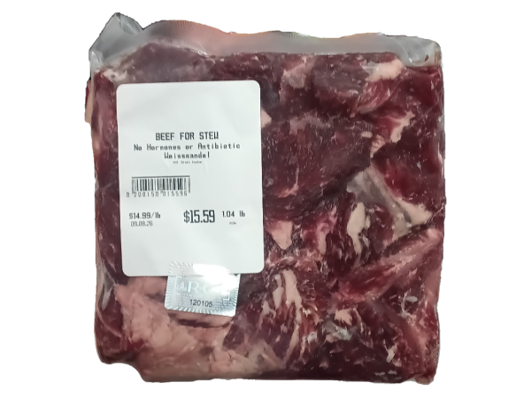 OKM/RCF - USDA Organic Grass Fed Beef Stew