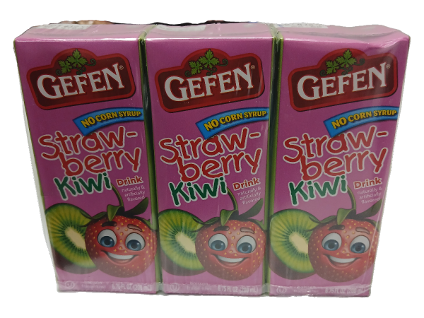 Gefen Boxdrink 3Pk Strawberry Kiwi, 6.75oz