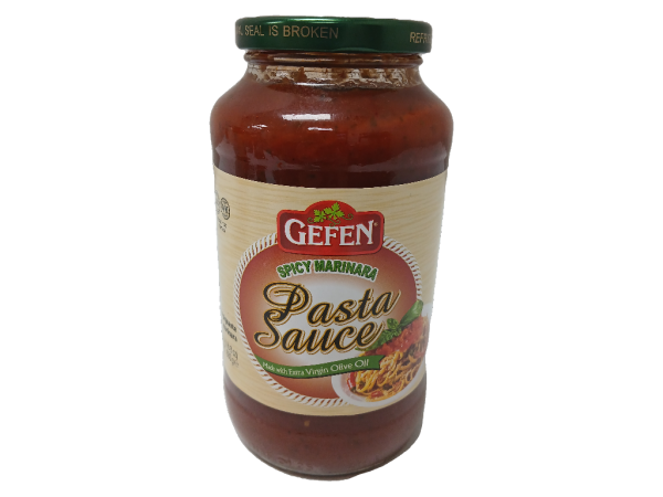 Gefen Spicy Marinara Pasta Sauce, 24oz