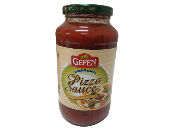 Gefen Pizza Sauce Oregano, 24oz