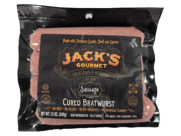 Jack's Cured Bratwurst 12x12oz