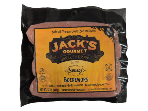 Jack's Boerewors Sausage 12x12oz