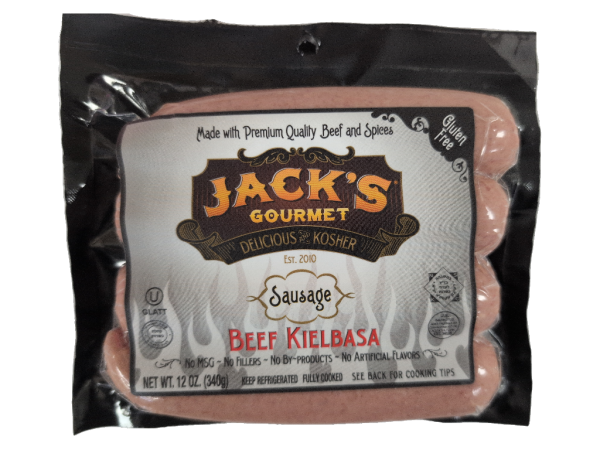 Jack's Beef Kielbasa Sausage 12x12oz