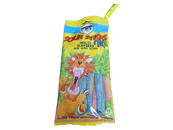 Pskz Sour Sticks Mix 4 Color 24x3.5oz